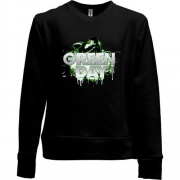 Дитячий світшот без начісу Green day (поцілунок)