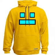 Худи без начеса «Geometry Dash Smile»