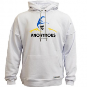 Худи без начеса Anonymous UA (2)