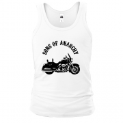 Майка Sons of Anarchy с мотоциклом