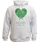 Худи без начеса с сердцем "Home Винница"