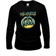 Лонгслив Halloween Серая Тыква