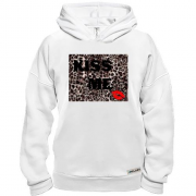 Худи BASE с леопардовым принтом Kiss Me