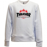 Детский свитшот без начеса Thrasher Huf Worldwide