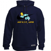 Худи без начеса "Just do it... later"