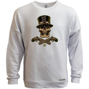 Свитшот без начеса Череп Skull and Guns