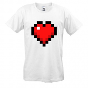 Футболка Minecraft heart
