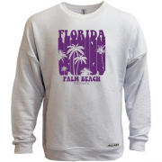 Свитшот без начеса Florida Palm Beach