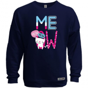 Свитшот без начеса MEOW MEOW