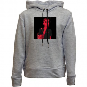 Детский худи без флиса Red girl smokes