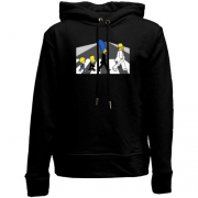 Дитячій худі без флісу Simpsons black and white