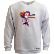 Свитшот без начеса Tekashi rainbow