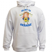 Худи без начеса "Glory to Ukraine"