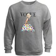 Свитшот без начеса VOGUE blonde girl