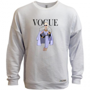 Світшот без начісу VOGUE blonde girl 3