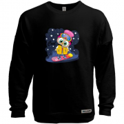 Свитшот без начеса Baby owl snowboard