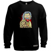 Свитшот без начеса Albert Einstein zombie