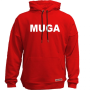 Худи без начеса MUGA (Make ukraine Great Again)