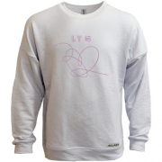 Свитшот без начеса BTS Love Yourself