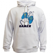 Худи без начеса Gamer с джойстиком (2)