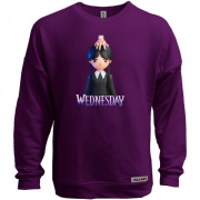 Свитшот без начеса Wednesday and Thing