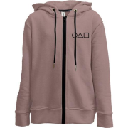 Дитяча худи на блискавці Гра в кальмара