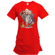 Подовжена футболка Дейенеріс - мати драконів