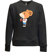 Детский свитшот без начеса Baby mouse