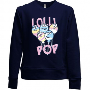 Детский свитшот без начеса Funny Lolly Pop