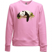 Детский свитшот без начеса Sleepy Panda