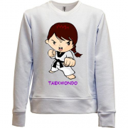 Детский свитшот без начеса Taekwondo 2