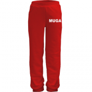 Детские трикотажные штаны MUGA (Make ukraine Great Again)