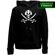 Детский худи без флиса Music pirates