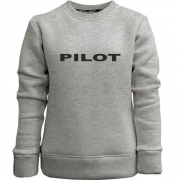 Детский свитшот без начеса Pilot