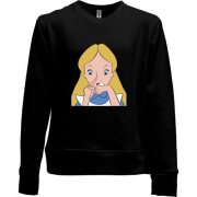 Детский свитшот без начеса Alice 18+