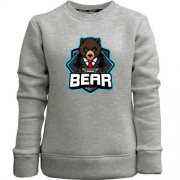 Детский свитшот без начеса Bear gamer 2