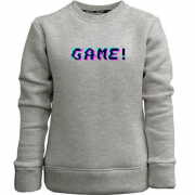 Детский свитшот без начеса Game!