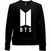 Детский свитшот без начеса BTS logo
