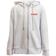 Детская худи на молнии Bosch (мини лого)