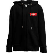 Детская худи на молнии для Льва  в стиле Levis