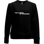 Детский свитшот без начеса The Power of Freedom