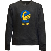 Дитячий світшот без начісу Strong Nation