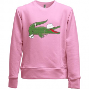 Детский свитшот без начеса "Стильный Lacoste"
