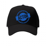 Детская кепка для актёра с печатью "ACTOR"