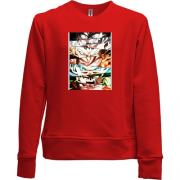 Детский свитшот без начеса "Dragon Ball Eyes"