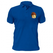 Футболка поло Roblox face