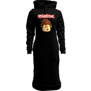 Женская толстовка-платье Roblox face (2)