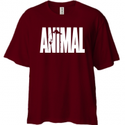 Футболка двунитка Oversize Animal Pac