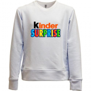 Детский свитшот без начеса Kinder Surprise