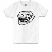 Детская футболка Trollface